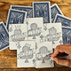 Illustration for article titled Draw Your Own Deck With These Playing Card Notebooks
